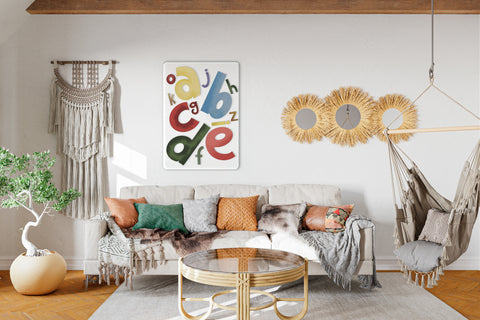 ABC's Acrylic Poster