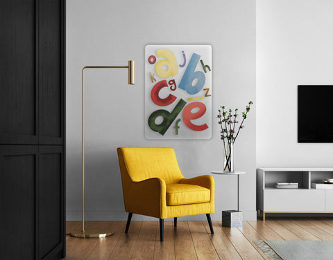 ABC's Acrylic Poster