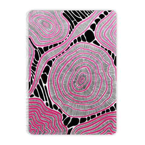 Pink Abstraction Acrylic Poster