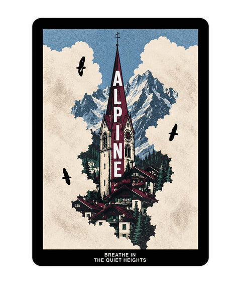 Alpine Acrylic Poster