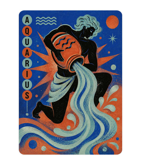 Aquarius Acrylic Poster