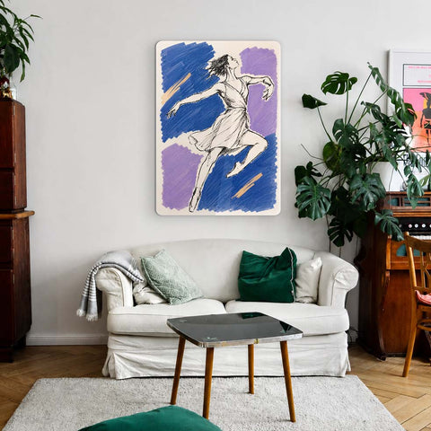 Ballerina Acrylic Poster