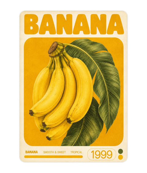 Banana Acrylic Poster