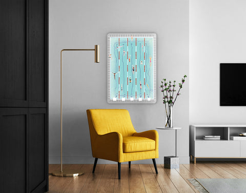 Pool Acrylic Poster