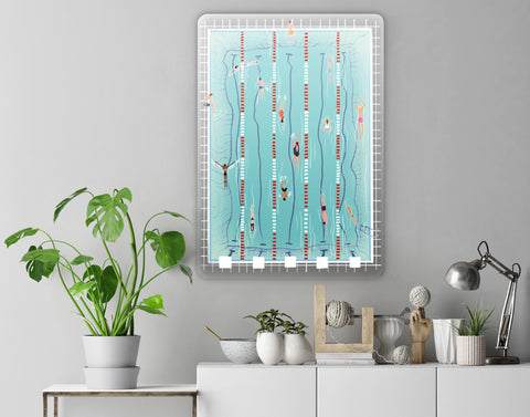 Pool Acrylic Poster