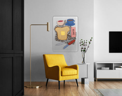 Beurre Acrylic Poster
