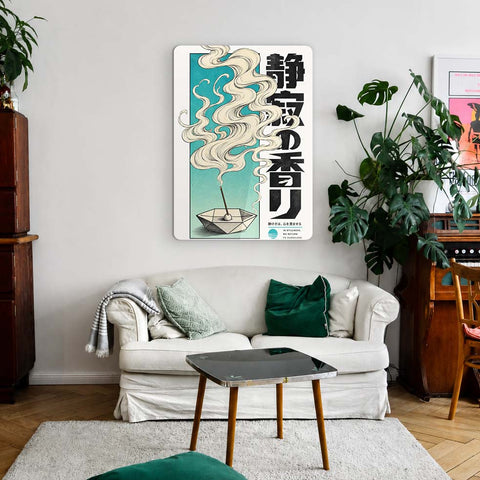Blue Scent Acrylic Poster