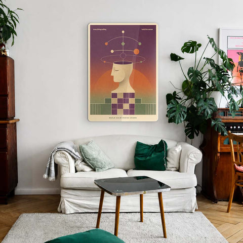 Calm Acrylic Poster