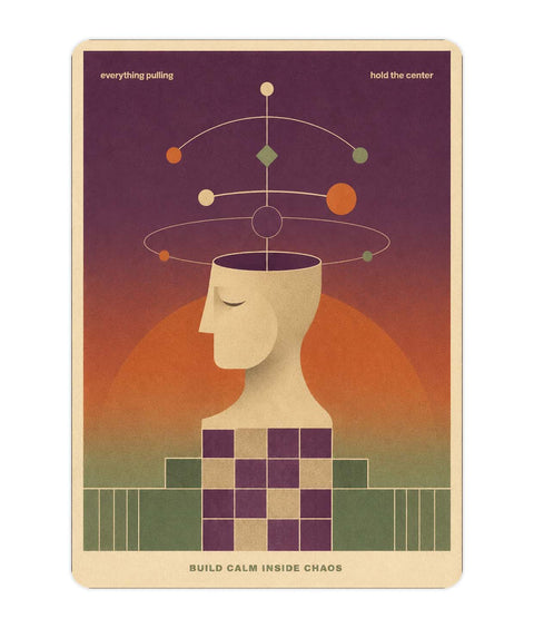 Calm Acrylic Poster