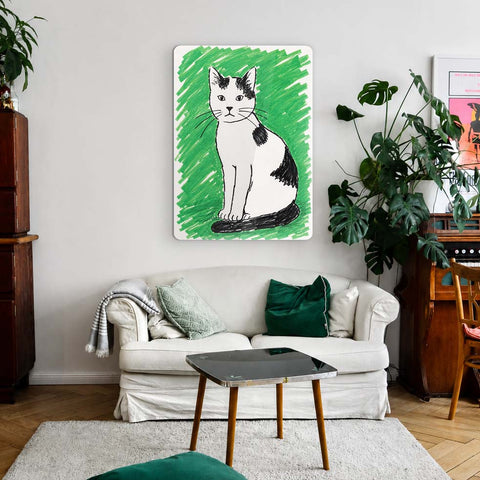 Cat Acrylic Poster