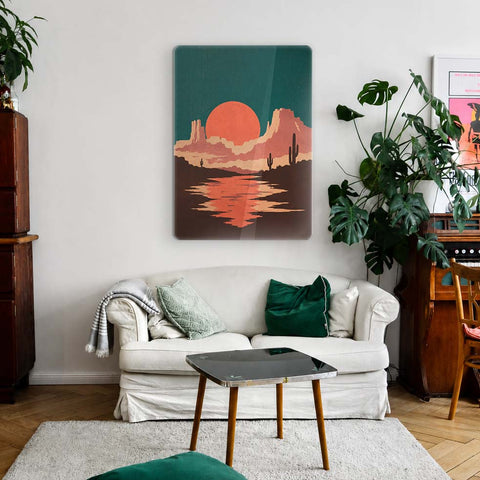 Desert Acrylic Poster