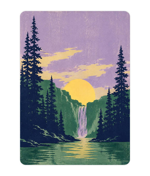 Waterfall Acrylic Poster