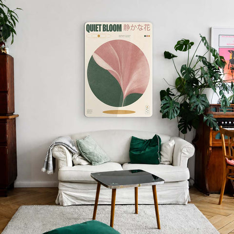 Quiet Bloom Acrylic Poster
