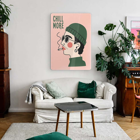 Chill Acrylic Poster