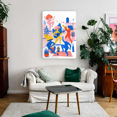 City Serenade Acrylic Poster