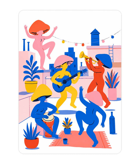 City Serenade Acrylic Poster