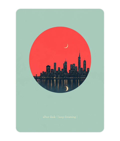 City Acrylic Poster