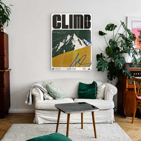 Climb Acrylic Poster