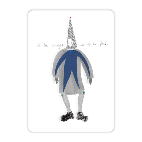 Clown Acrylic Poster