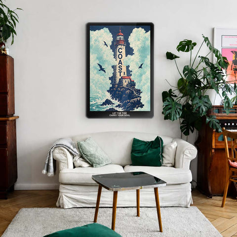 Coast Acrylic Poster