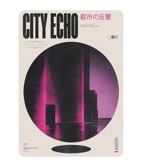 Concrete and Rhythm Acrylic Poster