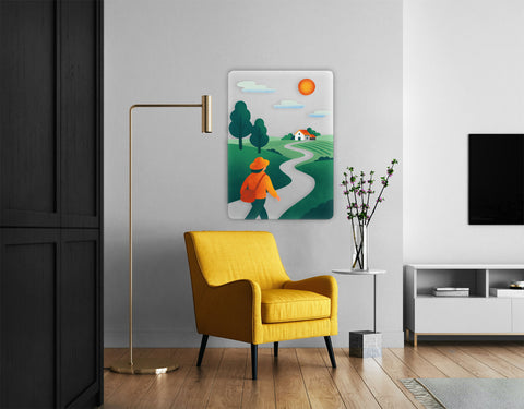 Country Road Acrylic Poster