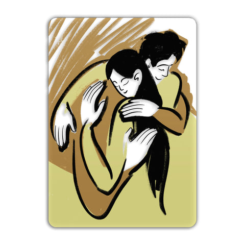 Couple Acrylic Poster