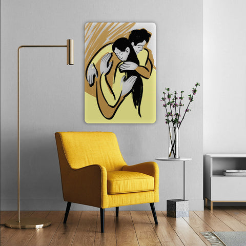 Couple Acrylic Poster