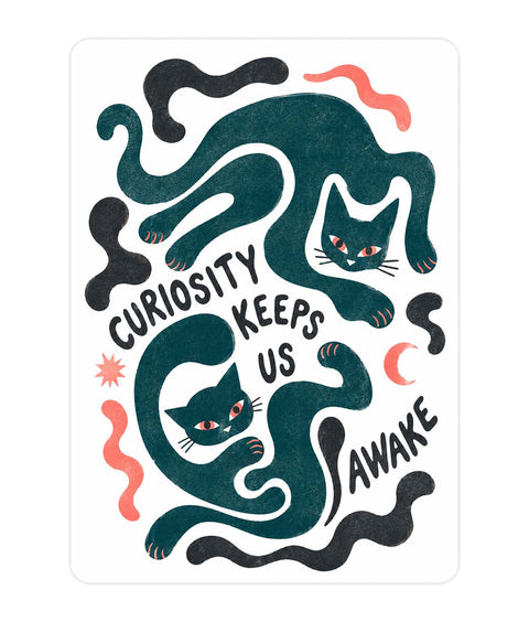 Curious Acrylic Poster
