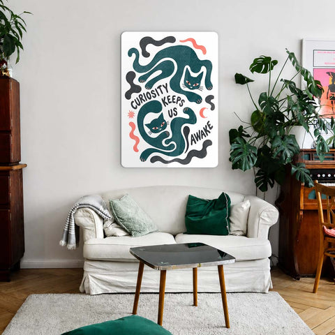 Curious Acrylic Poster