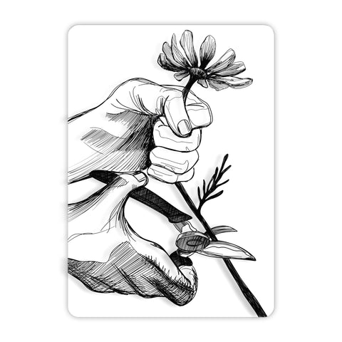Cut Acrylic Poster