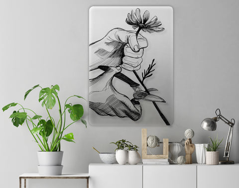Cut Acrylic Poster