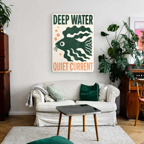 Deep Water Acrylic Poster