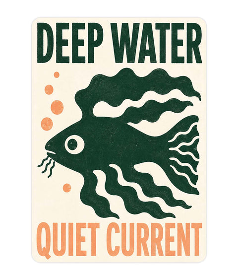 Deep Water Acrylic Poster