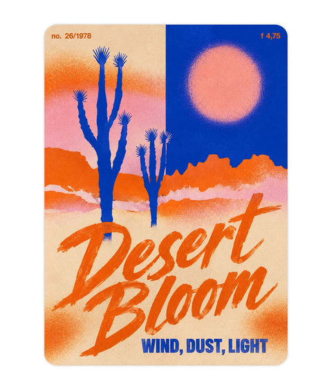 Desert Bloom Acrylic Poster