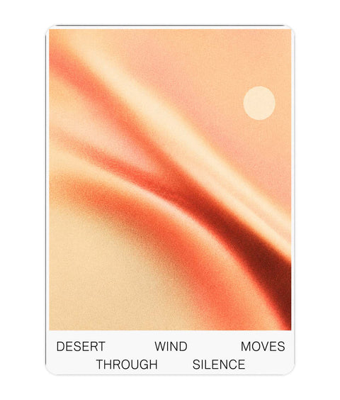 Desert Wind Acrylic Poster