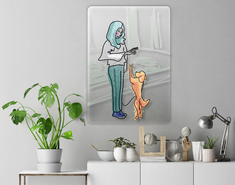 Dog Acrylic Poster