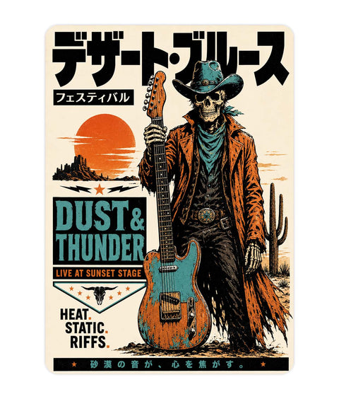 Dust and Thunder Acrylic Poster