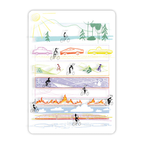 Bike Acrylic Poster