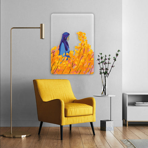 Flower Boy Acrylic Poster