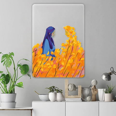 Flower Boy Acrylic Poster