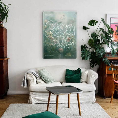 Garden Echo Acrylic Poster