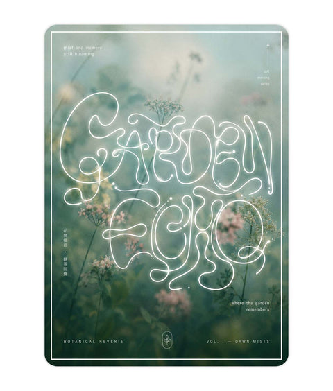 Garden Echo Acrylic Poster