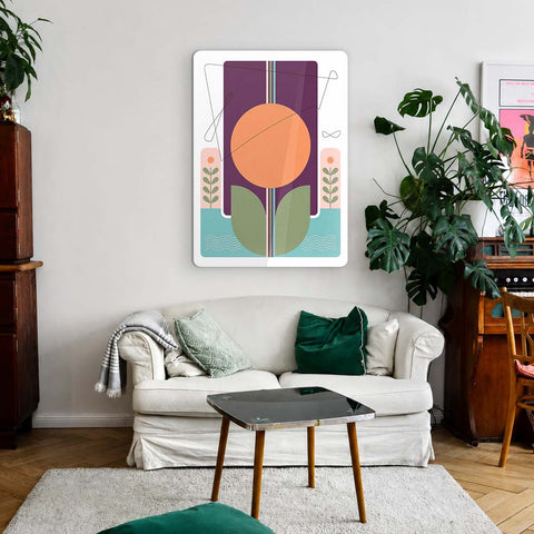 Garden Frequency Acrylic Poster