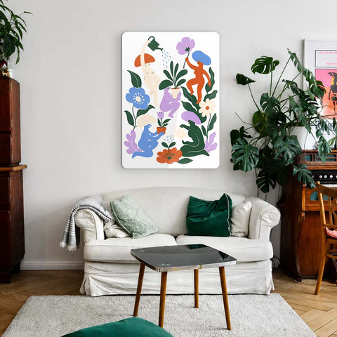 Garden Friends Acrylic Poster