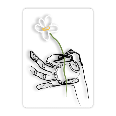 Flower Acrylic Poster