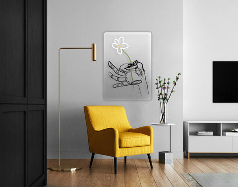 Flower Acrylic Poster