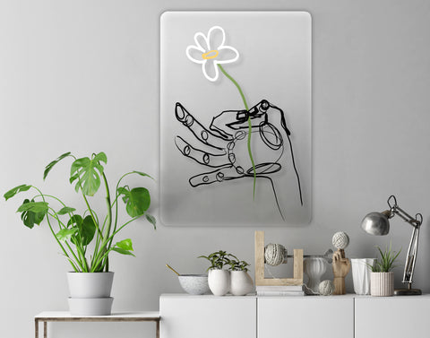 Flower Acrylic Poster