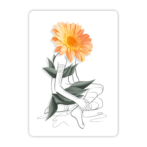 Gerbera Acrylic Poster