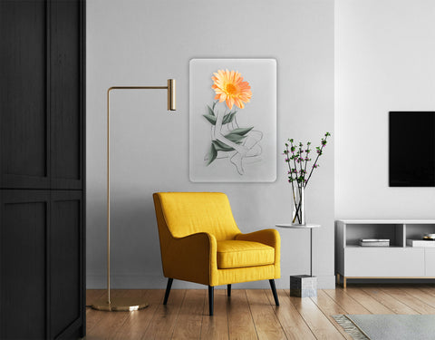 Gerbera Acrylic Poster